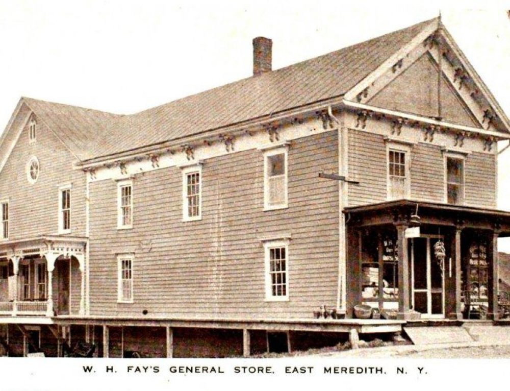 East Meredith in 1900 Meredith Historical Society