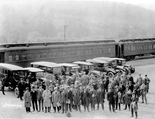 Arrival Of The Meridale Farms Auction Train