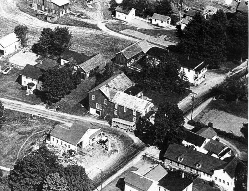 Aerial View Of East Meredith
